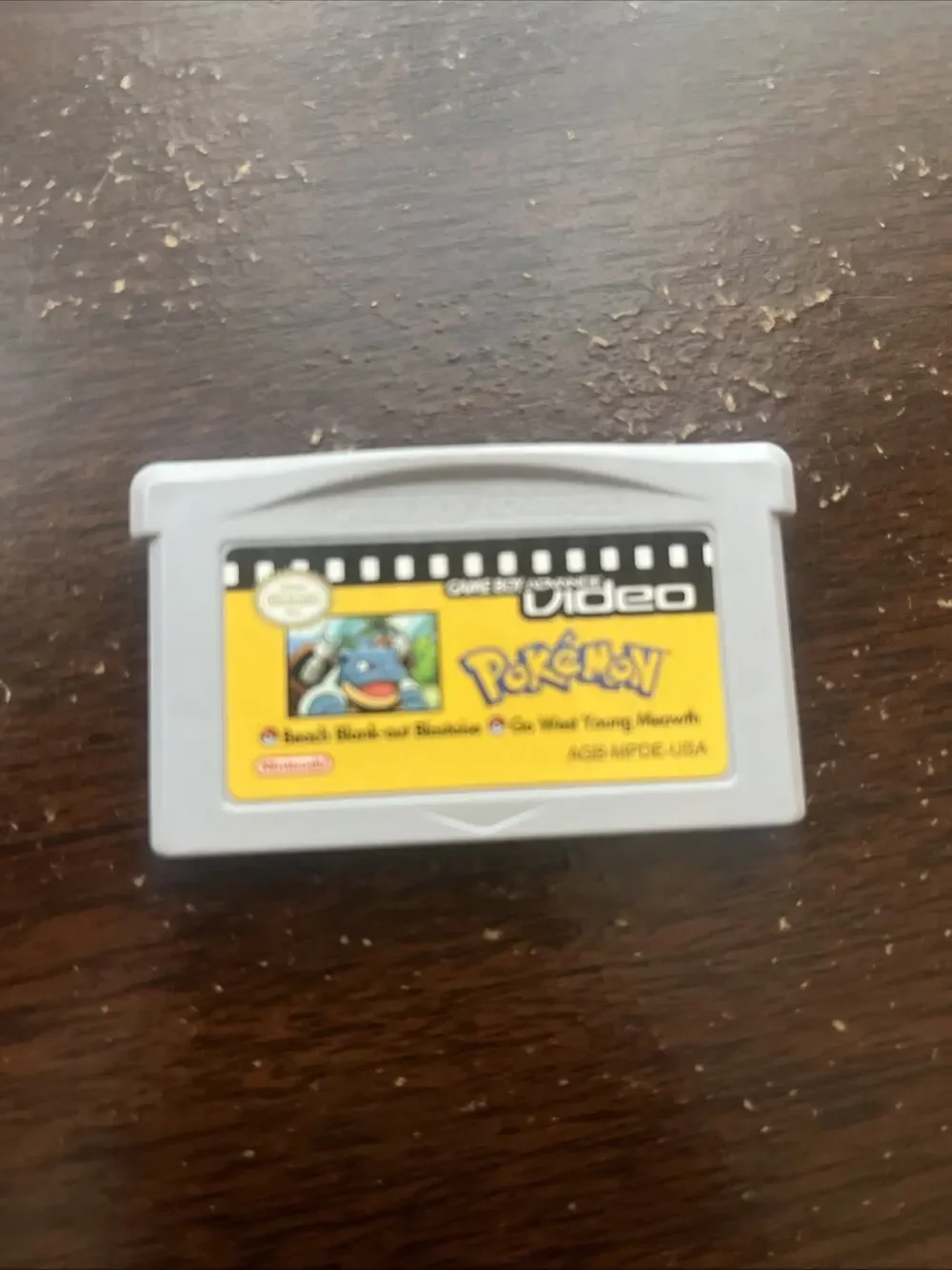 Game Boy Advance Video: Pokémon Beach Blank-Out Blastoise & Go West Young Meowth